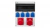 Rozdzielnica budowlana RS-13 13-mod. 4x2P+Z, 16A/5P, 32A/5P, IP44 bez zabezpieczeń 6210-01